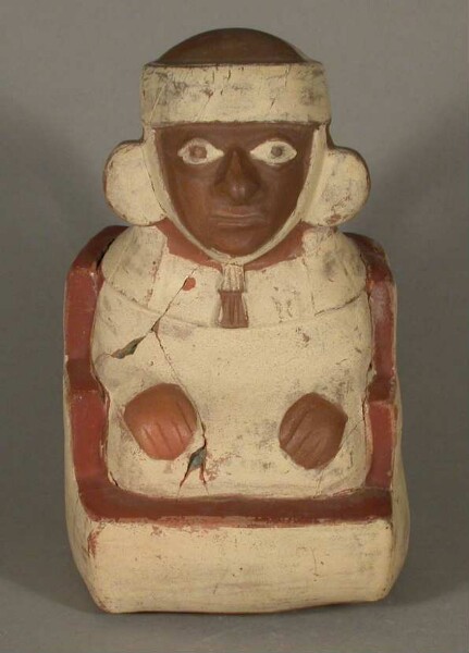 Sitzende anthropomorphe Figur