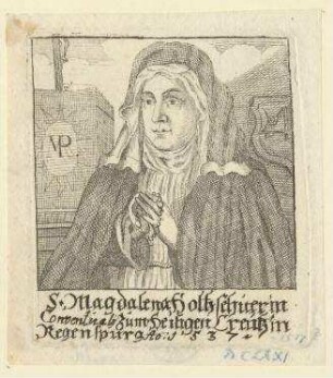 Magdalena Holzschuher, Konventualin in Heilig Kreuz in Regensburg