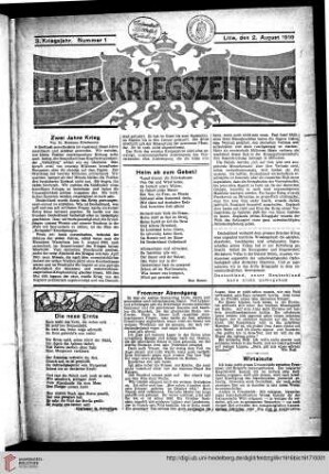 Hefte 1-10, August 1916