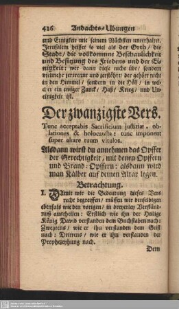 Der zwanzigste Vers