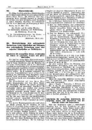 Esperantosprache : [Erziehung] ; [Amtliche Erlasse] ; [Amtlicher Teil]