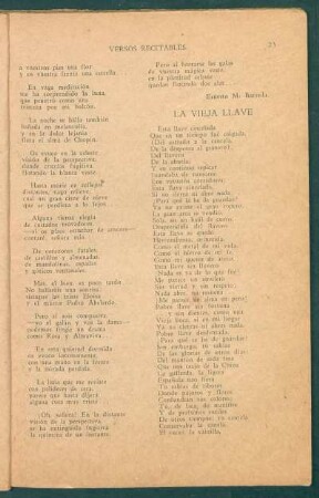 La vieja llave