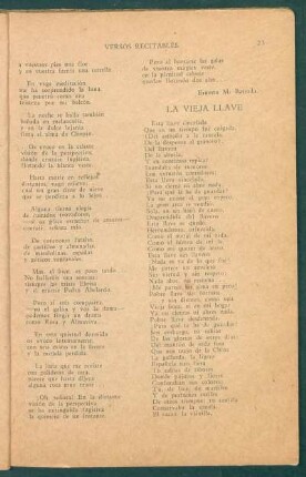 La vieja llave