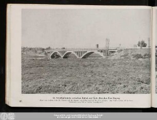 46. Straßenbrücke zwischen Rabat und Sale über den Bou Regreg.
