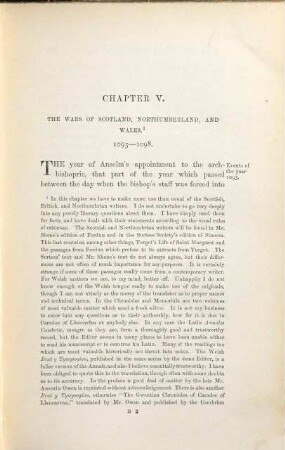 The reign of William Rufus and the accession of Henry the First : In 2 vols., 2