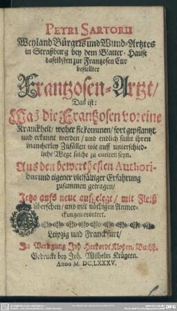 Frantzosen-Arzt