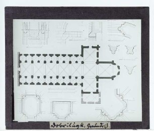 Doberlug-Kirchhain, Kloster Dobrilugk : Grundriss