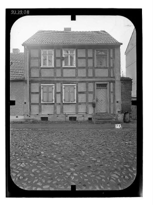 Kremmen, Kirchstraße 23. Wohnhaus. Straßenfront