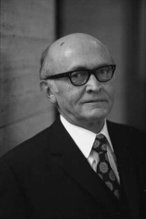 Verabschiedung von Stadtrat Paul Wodilla (1959 - 1971) aus dem Karlsruher Stadtparlament