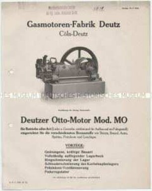 Ottomotor Modell MO
