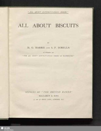 All about biscuits