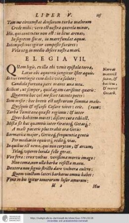 Elegia VIII.