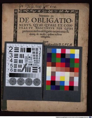 Disp. de obligationibus : quae quasi ex contractu nascuntur