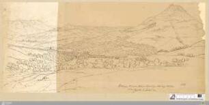 Pfullingen, Ehningen, Achalm, Jergenberg, Altenburg, Rossberg von der Steig von St. Johann her