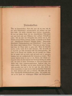 Polytechnikum