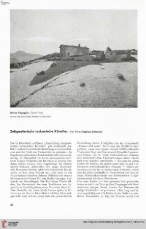 58: Zeitgenössische toskanische Künstler