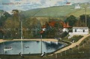 Ansicht des Garwick Glen (Isle of Man)