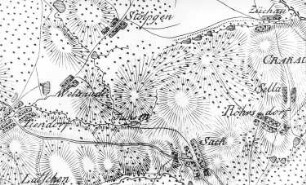 Thiendorf-Stölpchen. Situationskarten von den Kriegsschauplätzen des 7jährigen Krieges, Bl. 3 Senftenberg-Hoyerswerda, 1805 (Sign.: VIII 57)