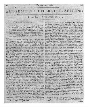Collectio opusculorum selectorum ad medicinam forensem spectantium / Ioan. Christ. Traugott Schlegel [Hrsg.]. - Lipsiae : Schneider Vol. 5. - 1790