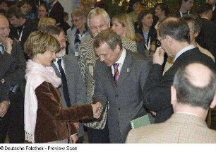 Barbara Ludwig, Staatsministerin für Wissenschaft und Kunst in Sachsen, und Ingolf Roßberg, Oberbürgermeister der Stadt Dresden