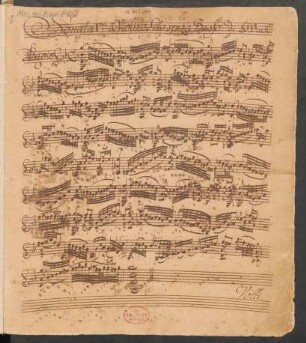 Sonaten; vl; g-Moll; BWV 1001