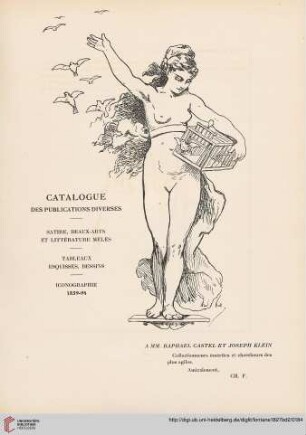 Catalogue des publications diverses