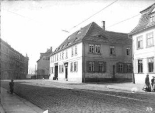 Mansfelder Straße - Blick auf Gasthof "Goldenen Harz"