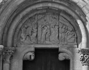 Puerta del Pardón, Detail: Kreuzabnahme