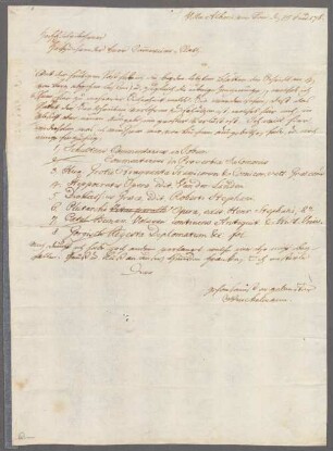 Johann Joachim Winckelmann (1717 - 1768) Autographen: Briefe von Johann Joachim Winckelmann an verschiedene Adressaten - BSB Autogr.Cim. Winckelmann, Johann Joachim, 2. Johann Joachim Winckelmann (1717 - 1768) Autographen: Brief von Johann Joachim Winckelmann an N. N. - BSB Autogr.Cim. Winckelmann, Johann Joachim.2