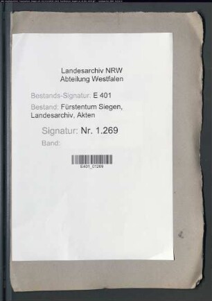 Exemtionen und Privilegien der Stadt Siegen