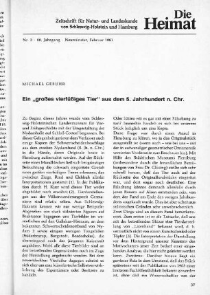 Nr. 2 - 88. Jahrgang - Neumünster, Februar 1981