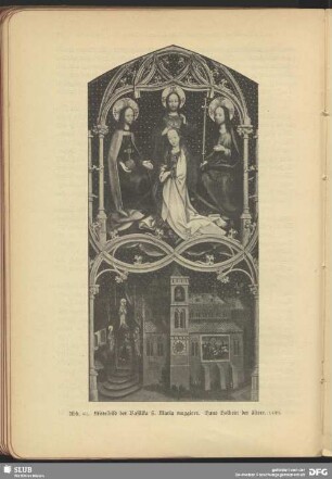 Mittelbild der Basilika S. Maria maggiore. Hans Holbein der ältere, 1499