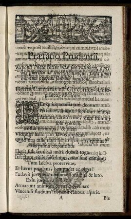 Præfatio Prudentii.
