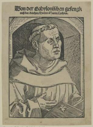 Bildnis des Martin Luther als Augustinermönch