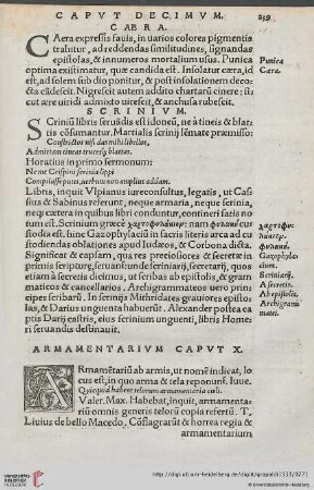 Cap. X.: Armamentarium […]