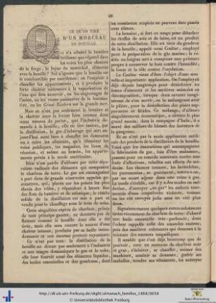 Ce qu’on tire d’un morceau de houille.