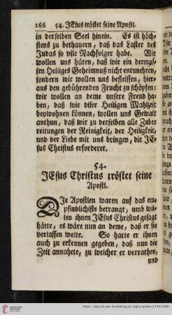 54. Jesus CHristus Tröstet seine Apostl