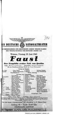 Faust Der Tragödie erster Teil