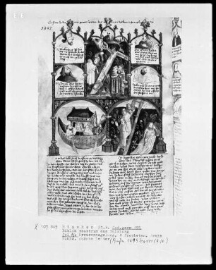 Biblia Pauperum aus Salzburg — ---, Folio 16verso