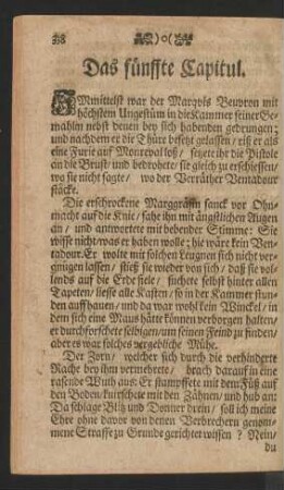 Das fünffte Capitul