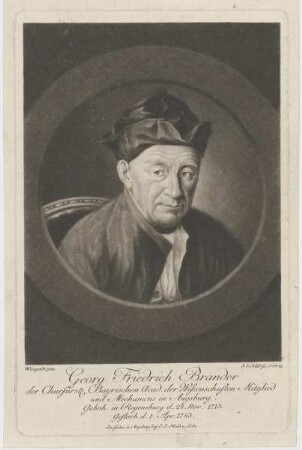 Bildnis des Georg Friedrich Brander