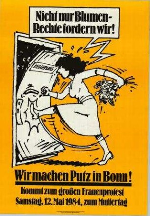 Nicht nur Blumen - Rechte fordern wir!