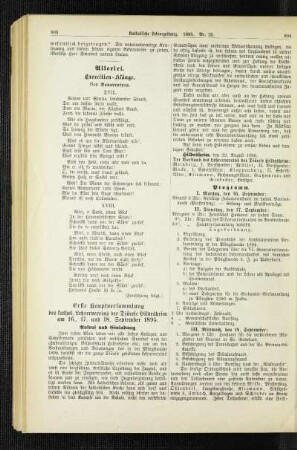 Erste Hauptversammlung des kathol. Lehrervereins der Diöcese Hildesheim am 16., 17. und 18. September 1895