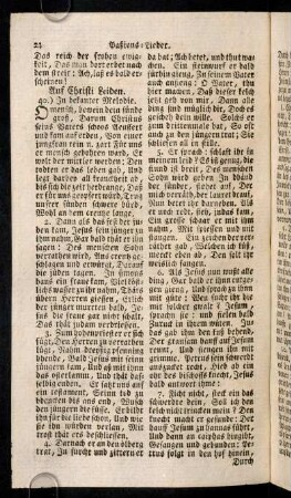 24-40, Auf Christi Leiden
