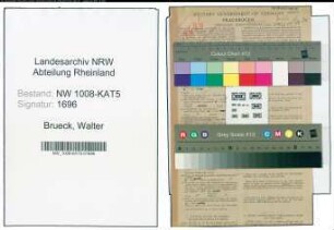 Entnazifizierung Walter Brueck , geb. 08.01.1913 (Elektriker)