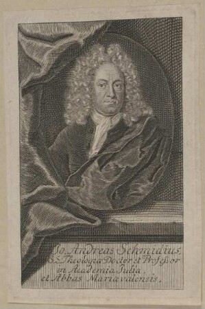 Bildnis des Johann Andreas Schmidius