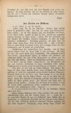 Aus Briefen von Wollenen