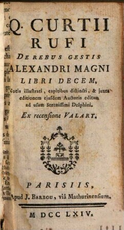De rebus Alexandri Magni