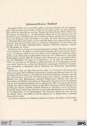 Zusammenfassender Rückblick