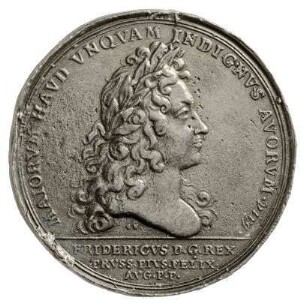 Medaille, vor 1713